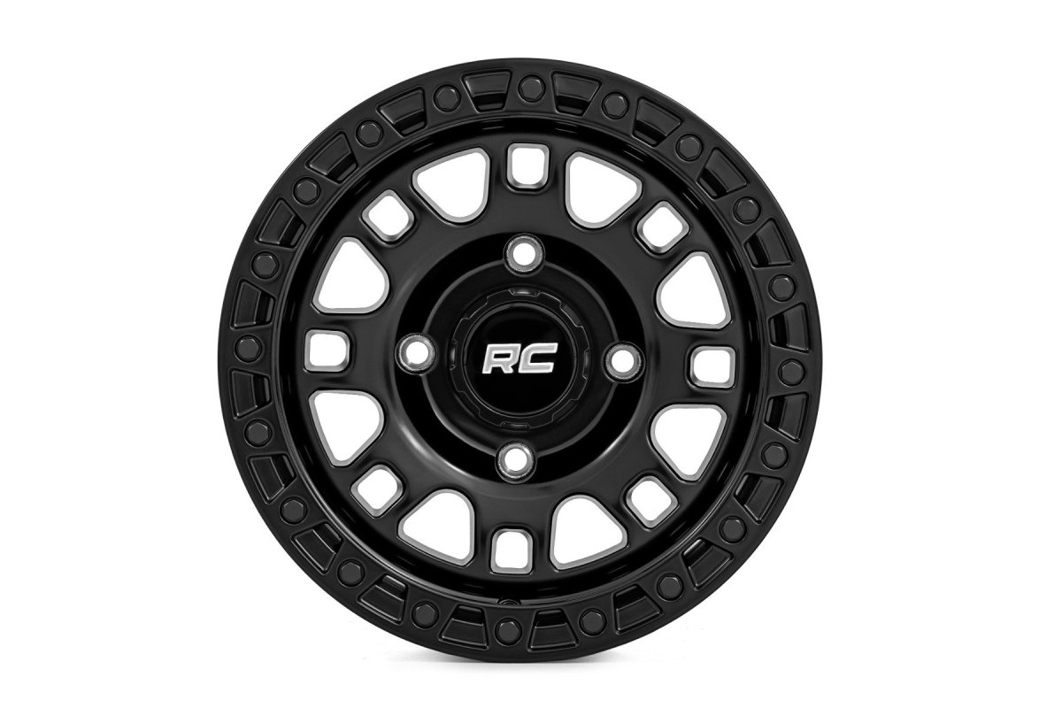 Wheel - Rough Country - 82 Series - Semi Gloss Black